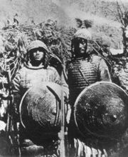 江孜保卫战中的两位战士